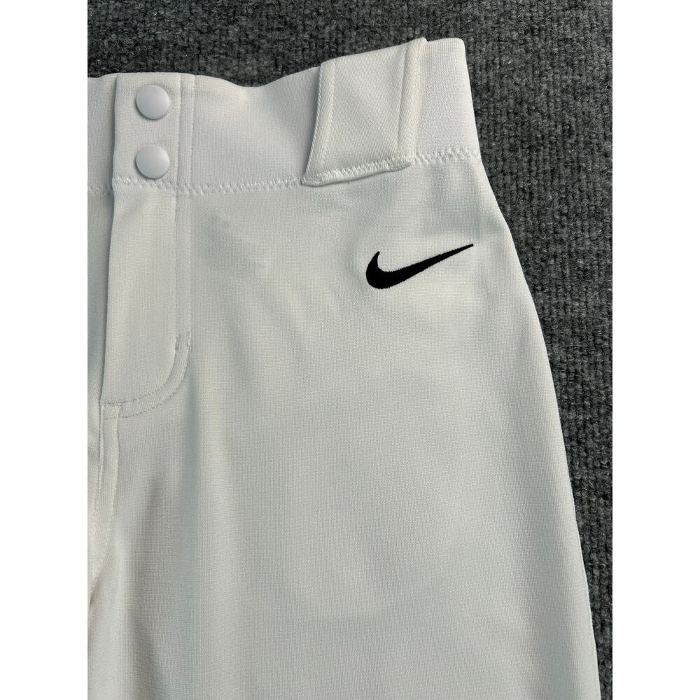 Nike Youth Medium Baseball Pants White Dri-FIT Performance Uniform Pants NWOT - Picture 3 of 8